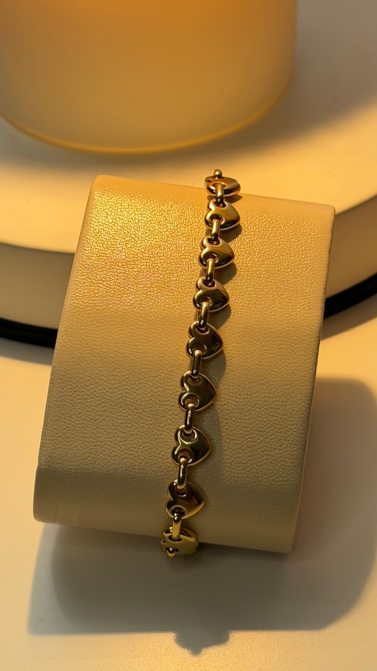Heart Gold Bracelet