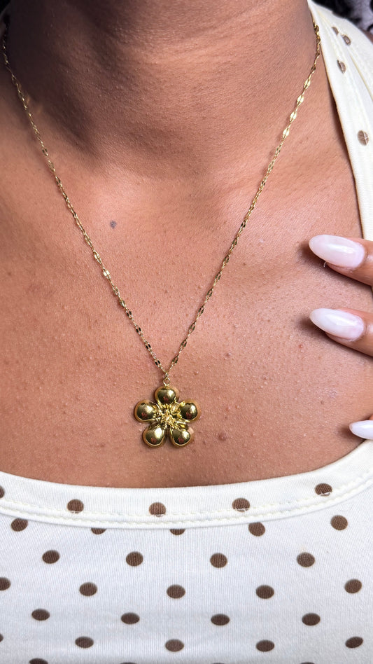 Golden Bloom Necklace