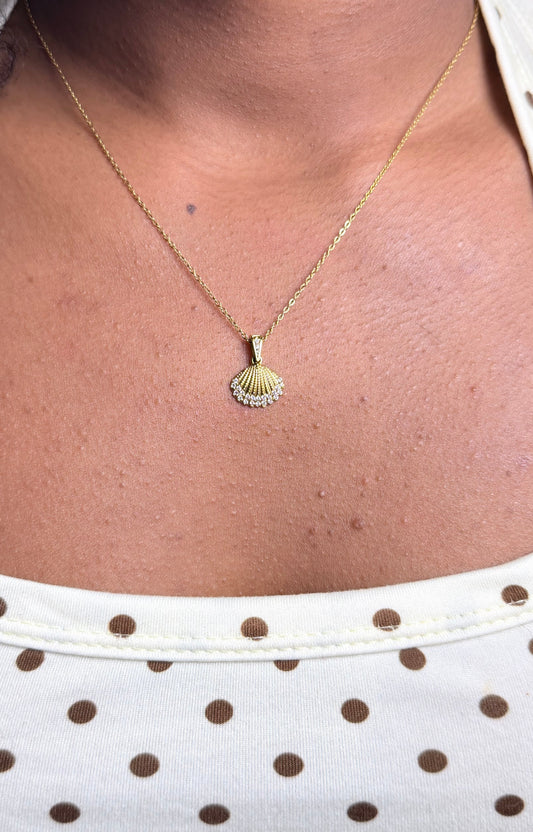 🐚 Seashell Charm Necklace