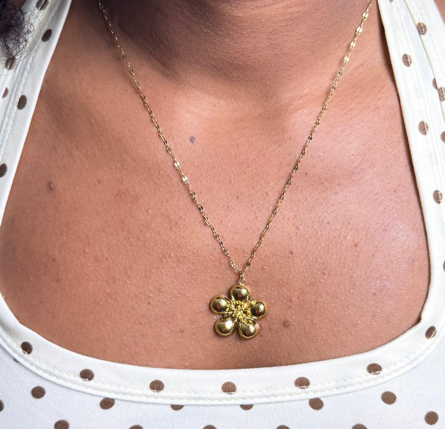 Golden Bloom Necklace